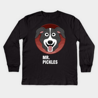 Mr. Pickles Kids Long Sleeve T-Shirt